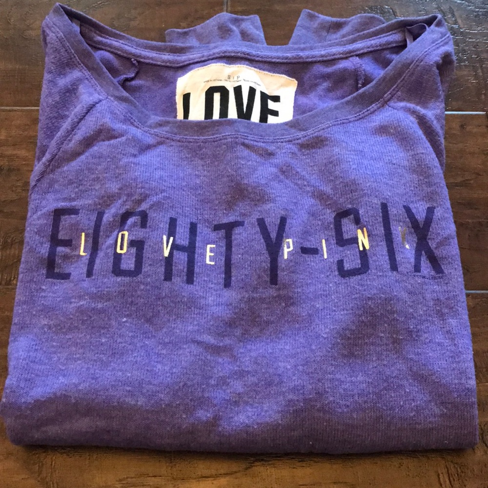 VS Purple Lounge Top